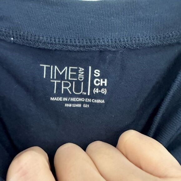 2/$15 Navy Blue Graphic Tank - Picture 2 of 3